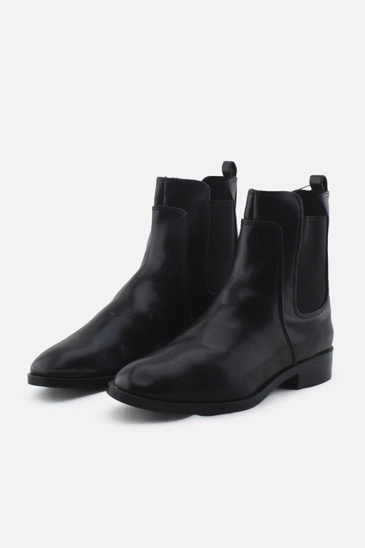 Stradivarius Stretchable Chelsea Ankle Boots |100% Authentic Leather