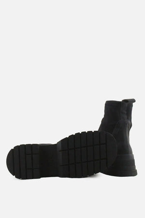 Zara Stretchable Chelsea Ankle Boots | 100% Authentic Leather - sundaybazar