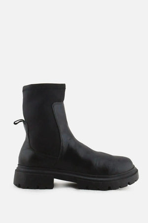 Zara Zipper Stretchable Chelsea Ankle Boots | 100% Authentic Leather - sundaybazar