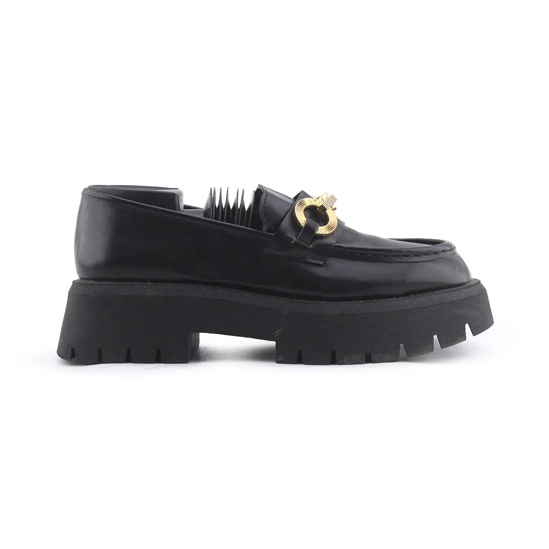 Zara Penny Strap Loafers