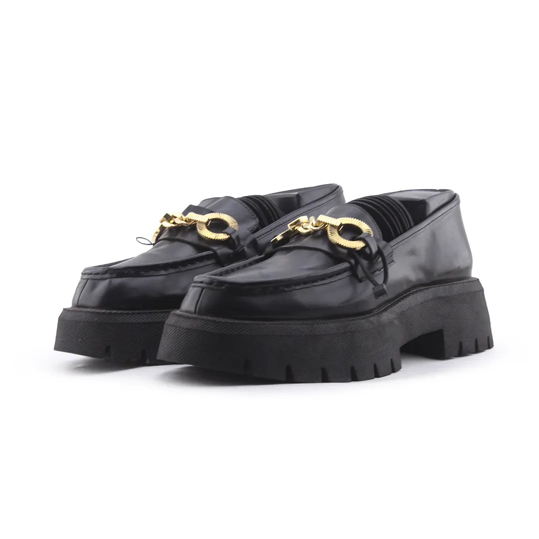 Zara Penny Strap Loafers
