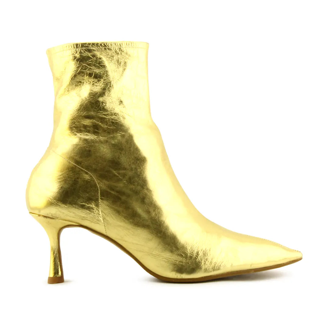 Zara Zipper Ankle Boots