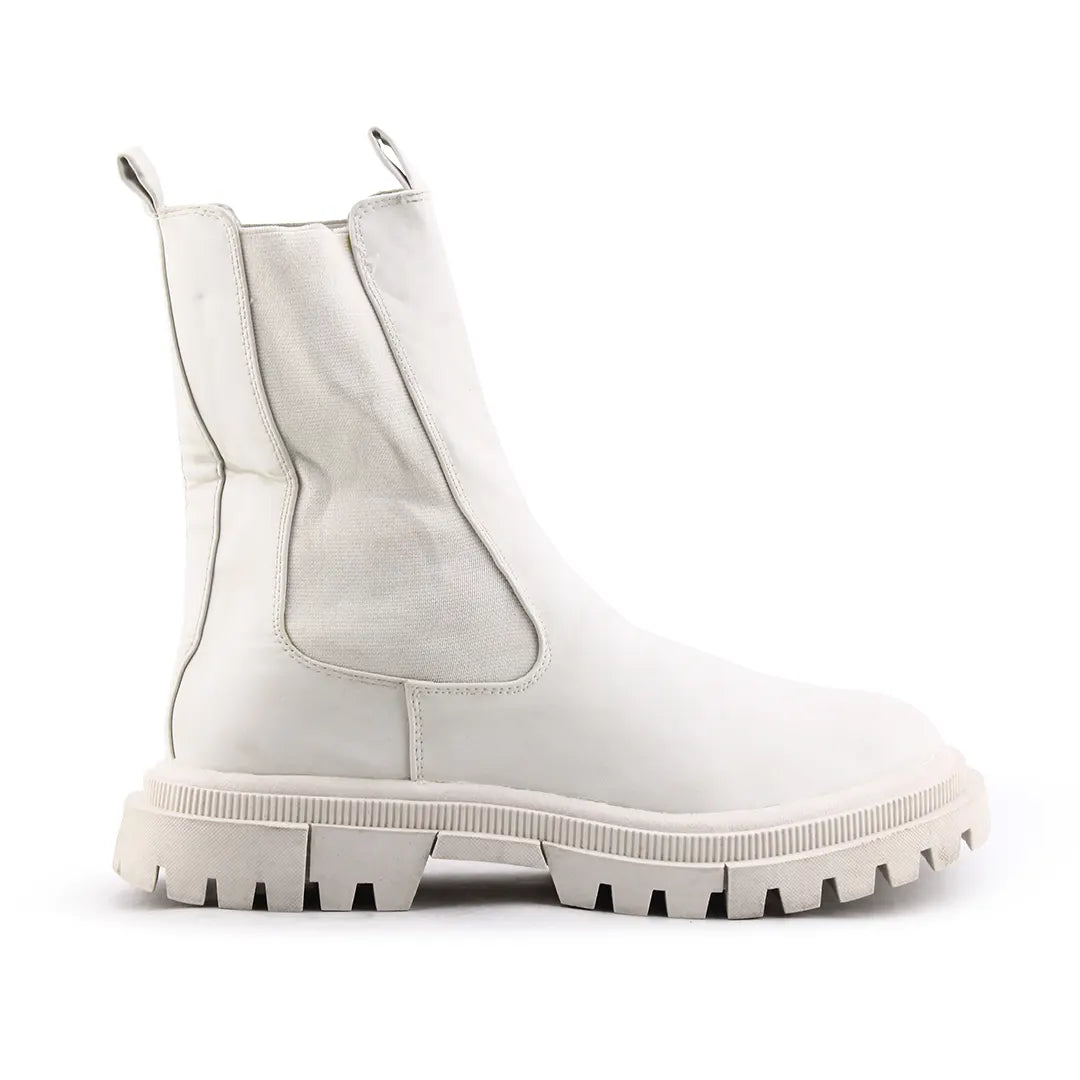 Bershka Stretchable Ankle Boot | 100% Authentic Leather