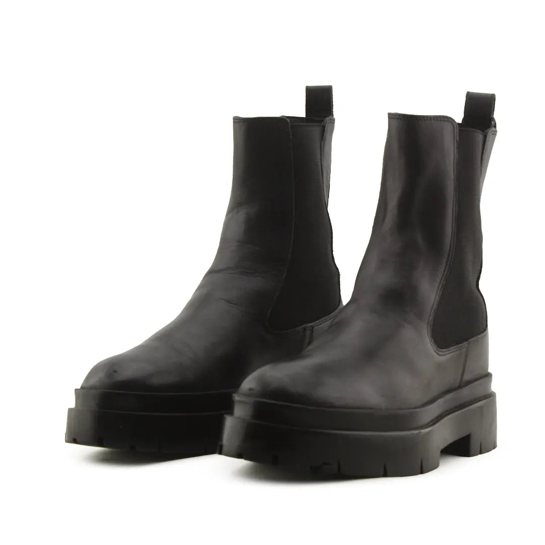 Zara Stretchable Ankle Boot | 100% Authentic Leather