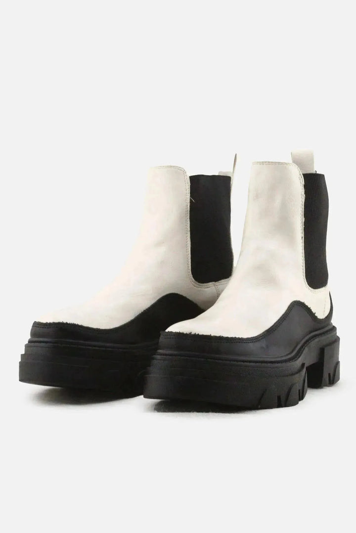 Lefties Stretchable Chelsea Ankle Boots | 100% Authentic Leather - sundaybazar