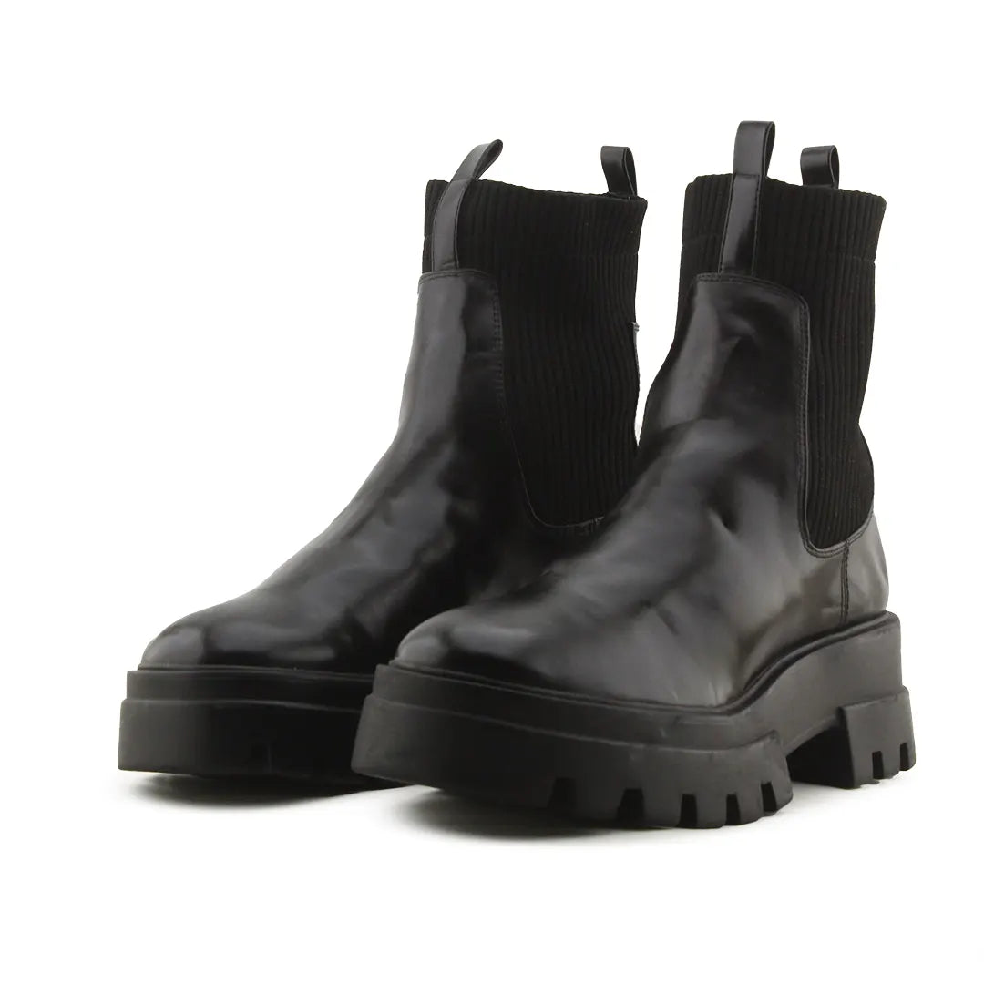 Pull & Bear Sterchable Ankle Boot | 100% Authentic Leather