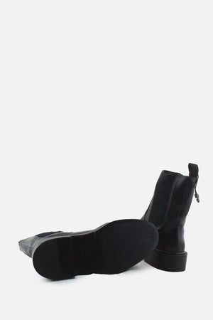 Zara Stretchable Chelsea Ankle Boots |100% Authentic Leather - sundaybazar
