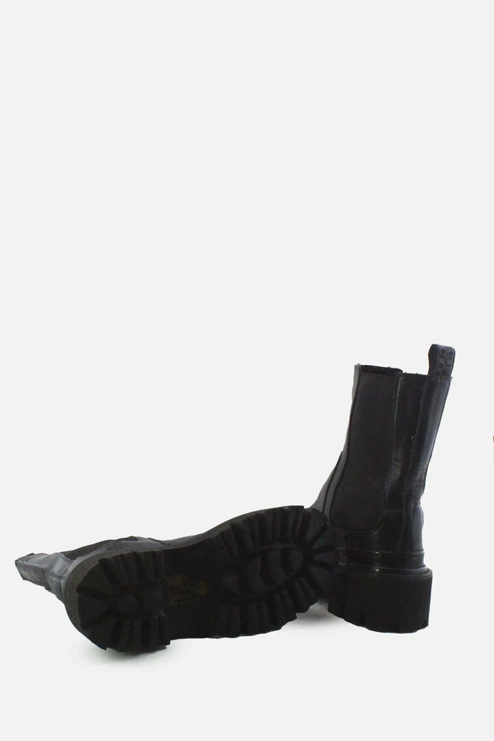 European Brand Stretchable Combat Ankle Boots |100% Authentic Leather - sundaybazar