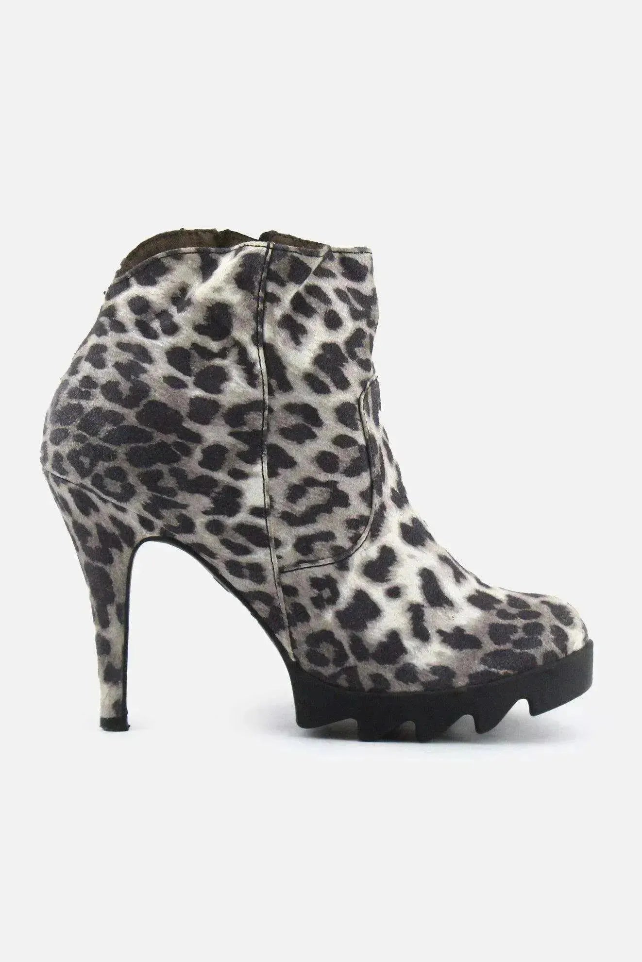 Tamaris Zipper Stilettos Ankle Boots | 100% Authentic Leather - sundaybazar