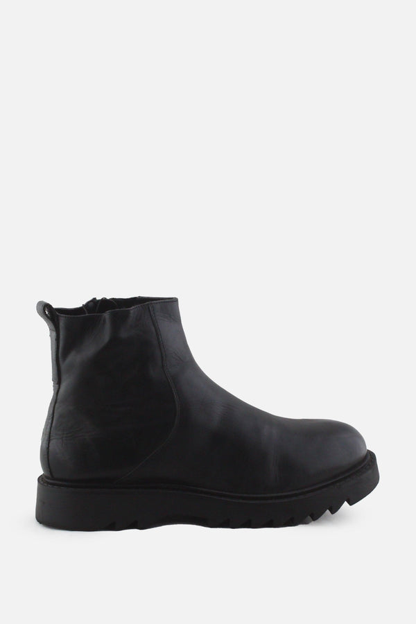 Zara Zipper Chelsea Ankle Boots |100% Authentic Leather