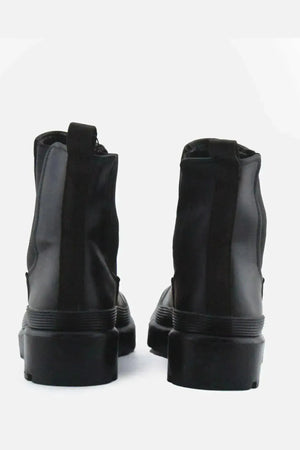 Pull & Bear Stretchable Chelsea Ankle Boots | 100% Authentic Leather - sundaybazar