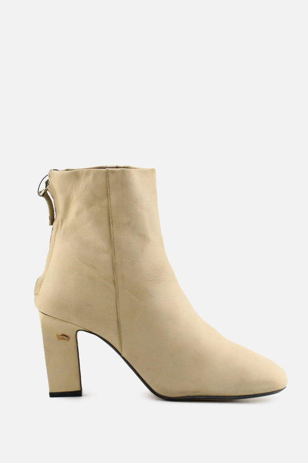 Zara Zipper Block Ankle Boots | 100% Authentic Leather