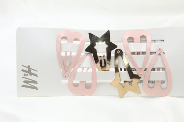 H & M  Hair Clips 6 Pieces