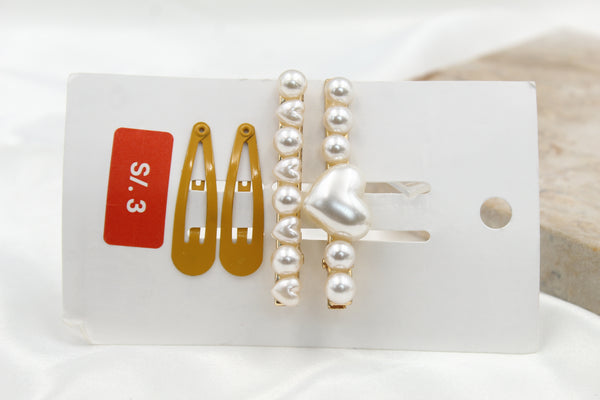 H & M  Hair Clips 4 Pieces