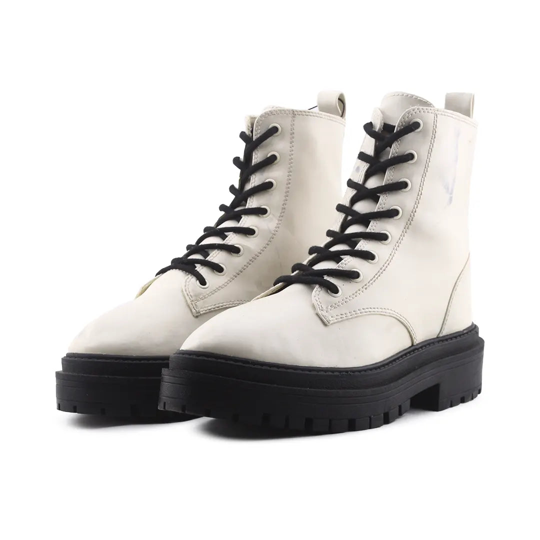 Lefties Lace Up Ankle Boot | 100% Authentic Leather