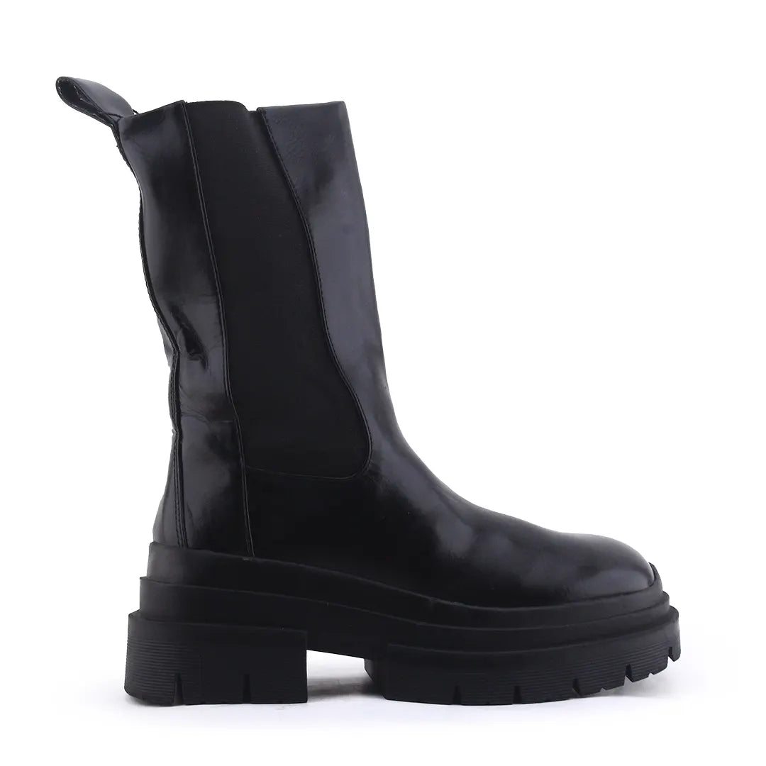 Zara Stretchable Ankle Boot | 100% Authentic Leather