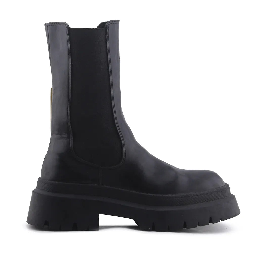 Pull & Bear Stretchable Ankle Boot | 100% Authentic Leather