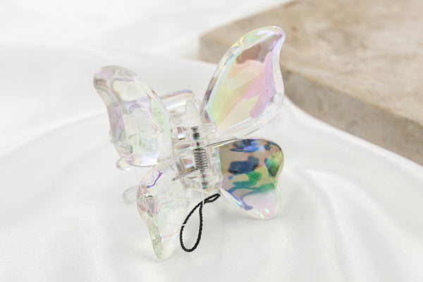 H & M Color Clear Laser Butterfly Hair Catcher