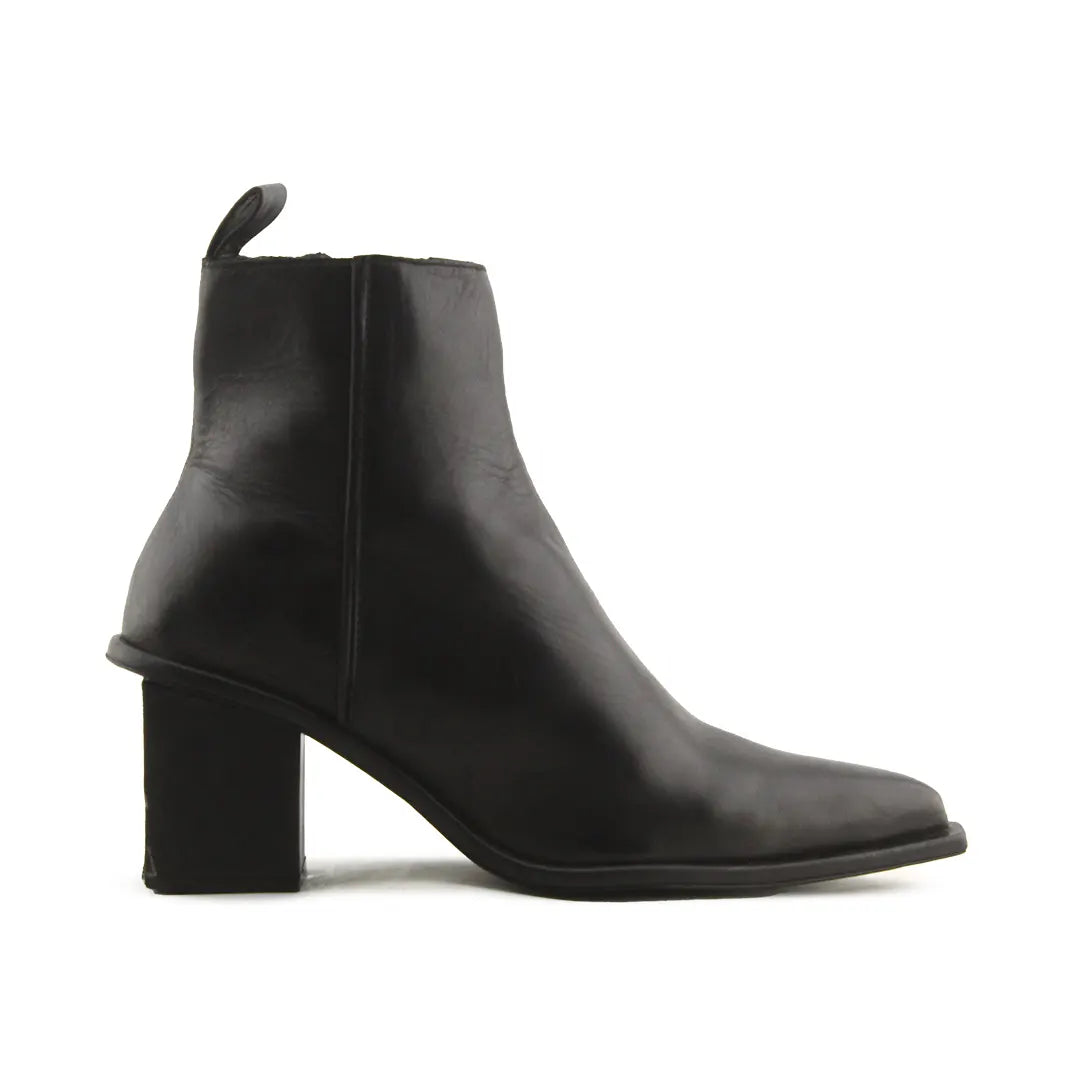 Zara Zipper Ankle Boot | 100% Authentic Leather