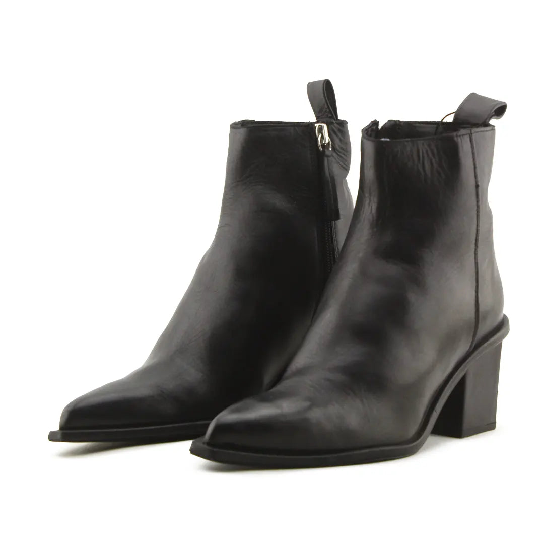 Zara Zipper Ankle Boot | 100% Authentic Leather