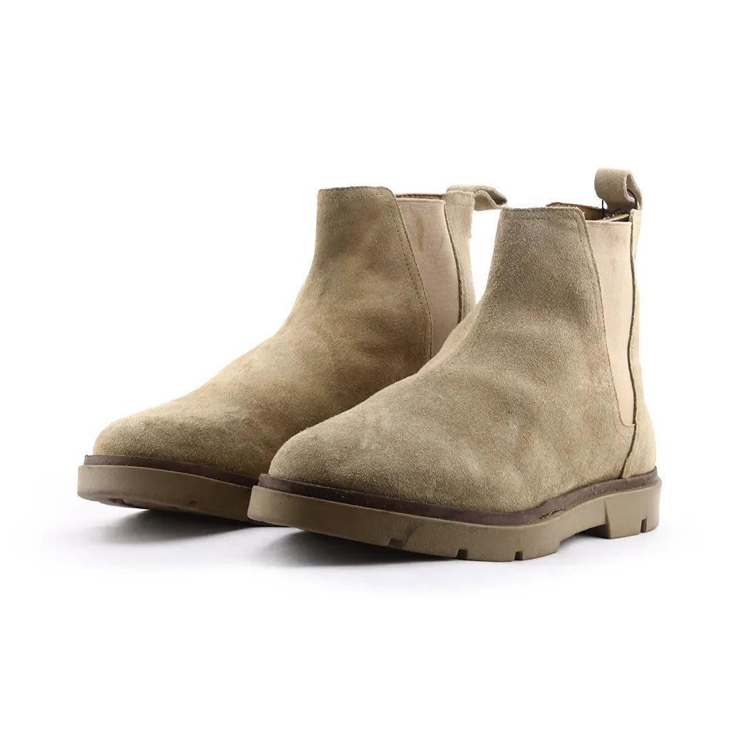 Zara Stretchable Suede Ankle Boot