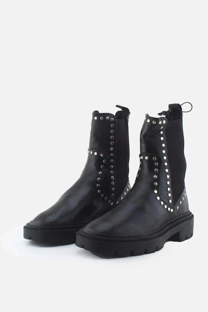 Zara Stretchable Chelsea Ankle Boots | 100% Authentic Leather - sundaybazar