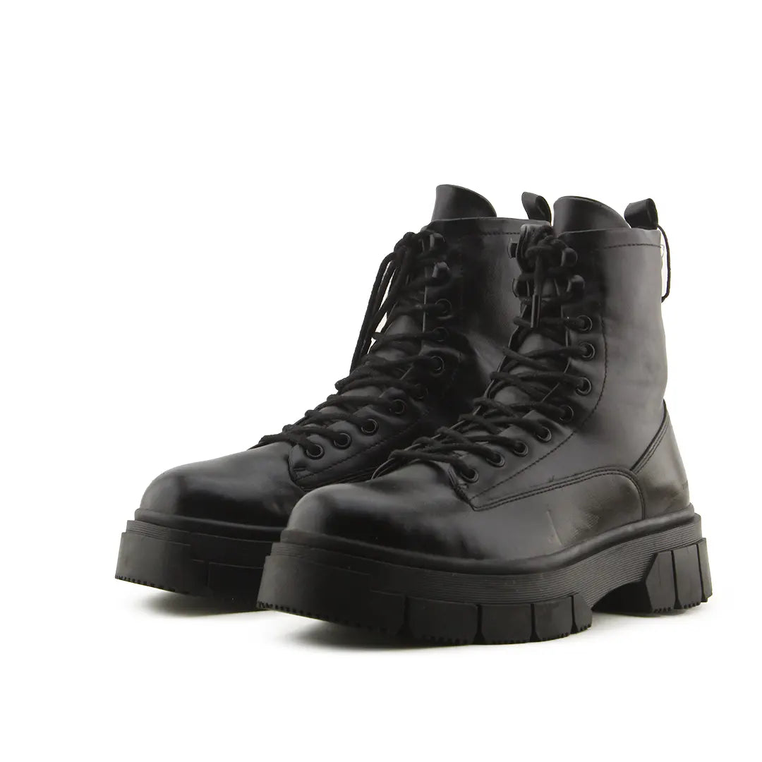Bershka Lace Up Ankle Boots | 100% Authentic Leather