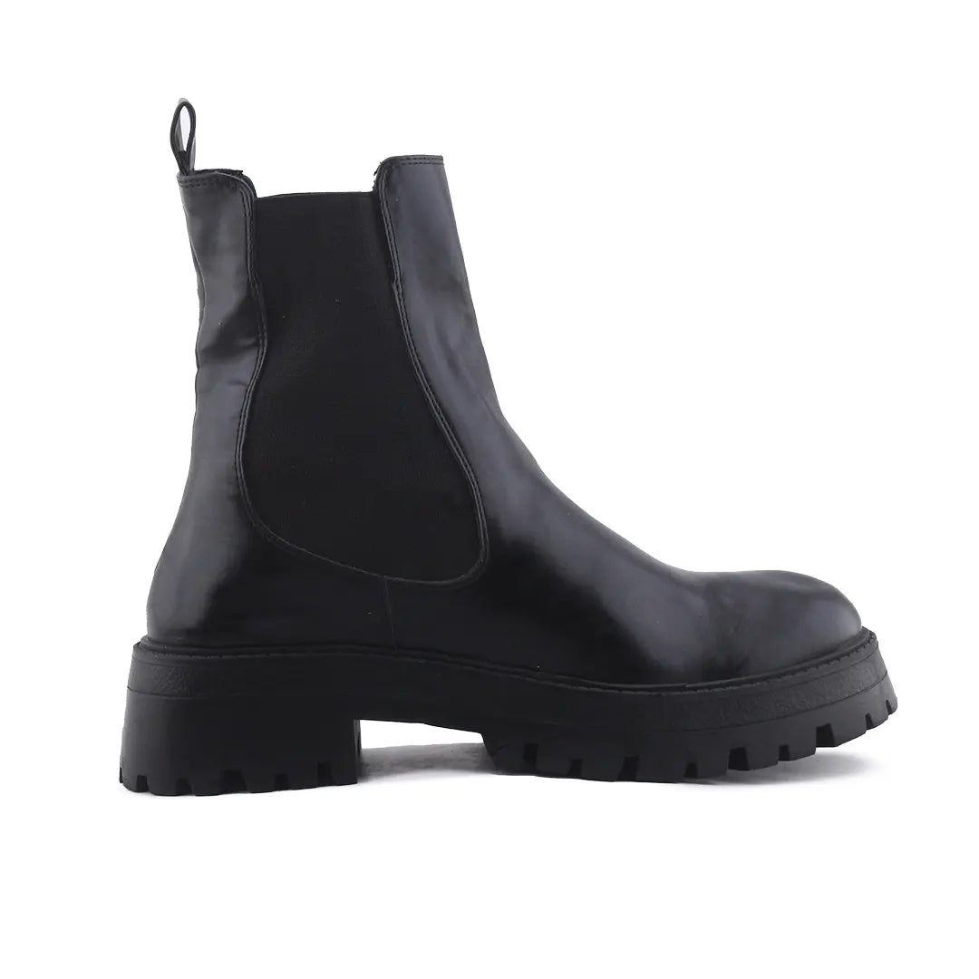 Pull & Bear Stretchable Ankle Boot | 100% Authentic Leather