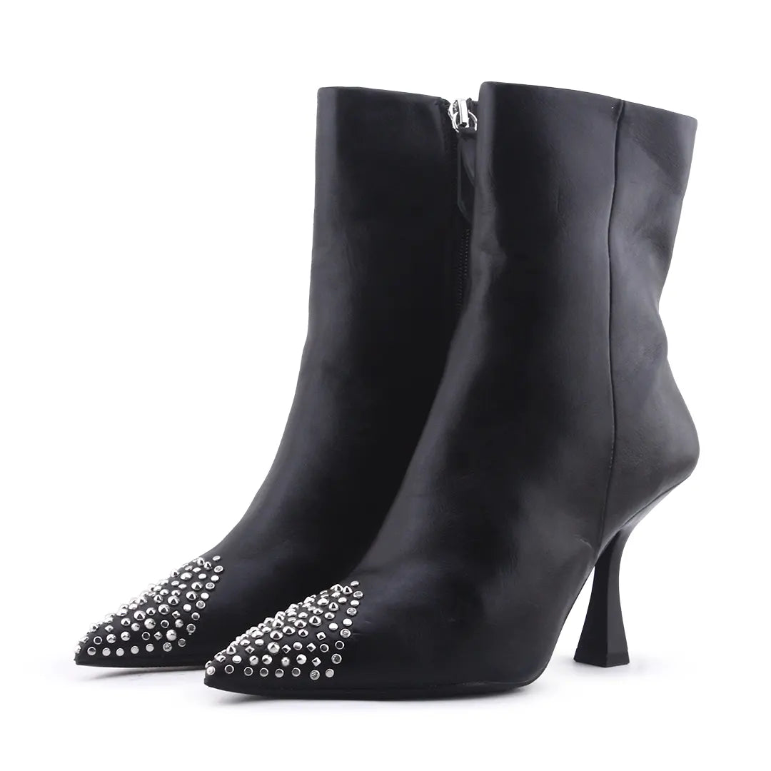 Zara Zipper Ankle Boot | 100% Authentic Leather