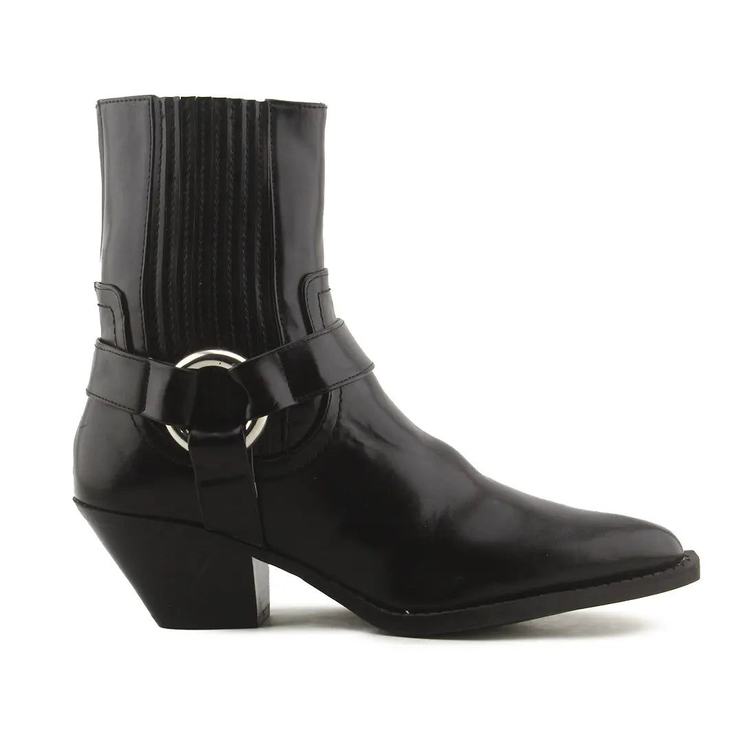 Zara Zipper Sterchable Ankle Boots | 100% Authentic Leather