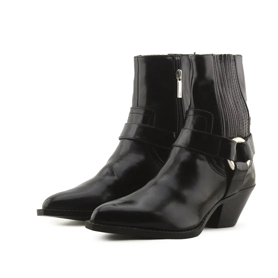 Zara Zipper Sterchable Ankle Boots | 100% Authentic Leather
