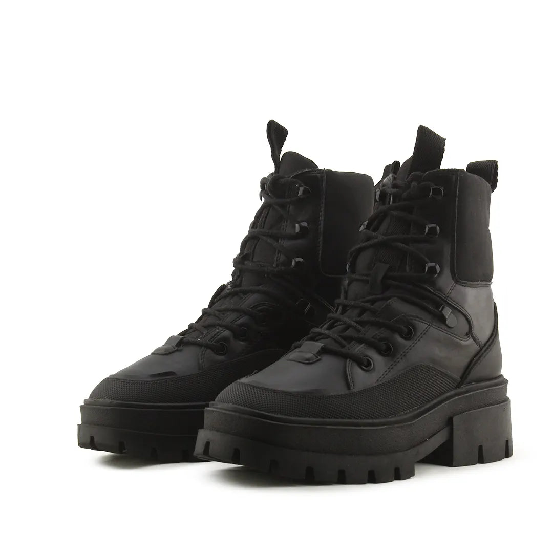 Zara Lace Up Ankle Boots | 100% Authentic Leather