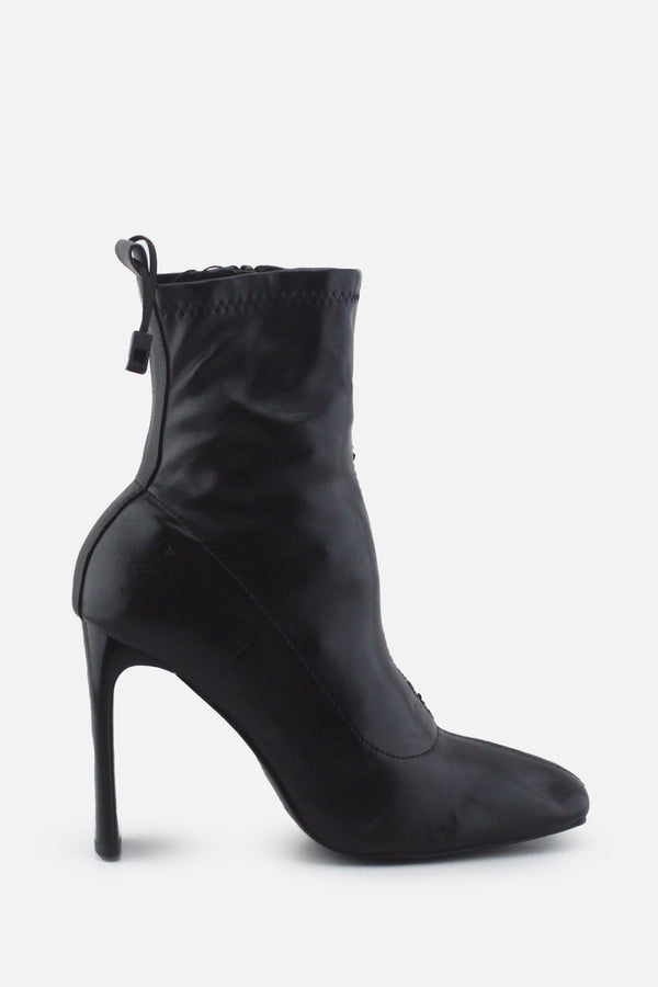 Zara Zipper Block Ankle Boots | 100% Authentic Leather