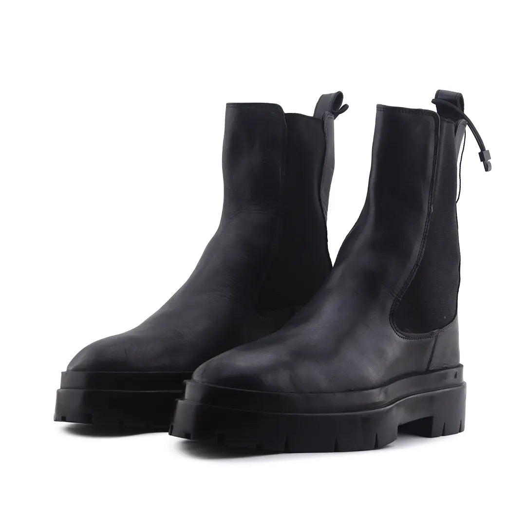 Zara Stretchable Ankle Boot  | 100% Authentic Leather
