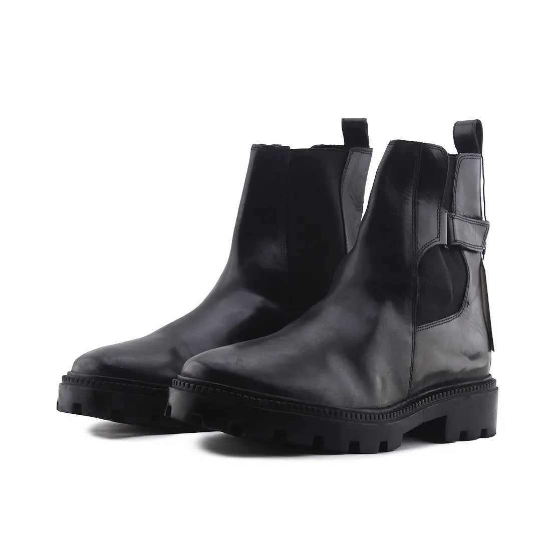 Zara Stretchable Step Ankle Boot | 100% Authentic Leather