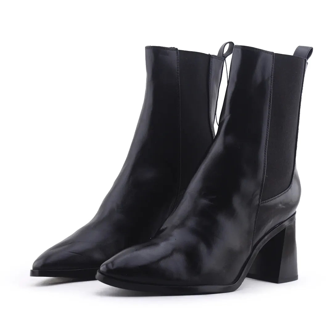 Zara Stretchable Ankle Boot  | 100% Authentic Leather