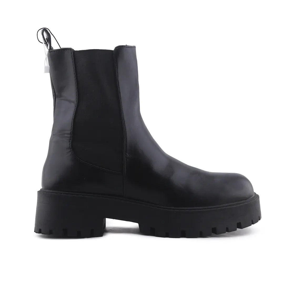 Pull & Bear Stretchable Ankle Boot | 100% Authentic Leather