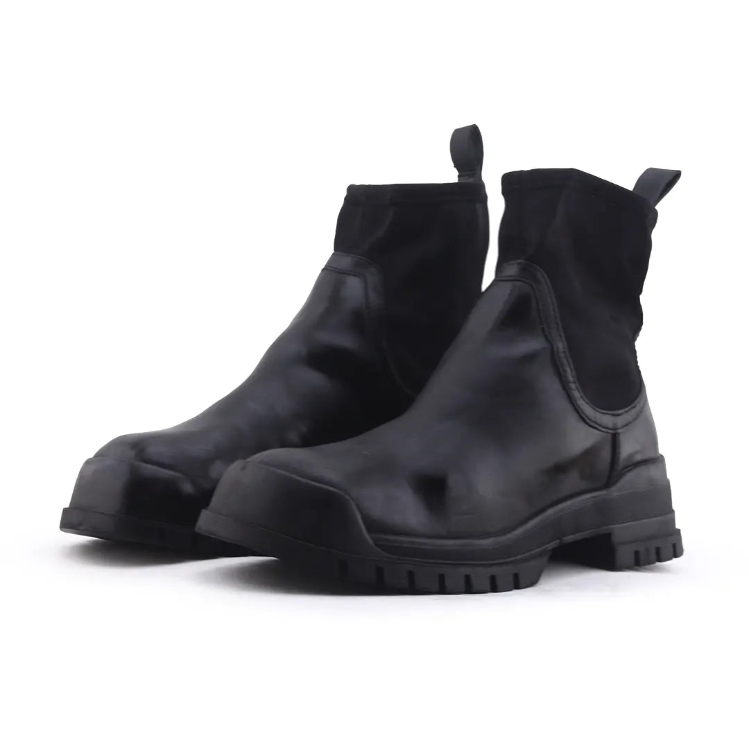 Zara Stretchable Ankle Boot  | 100% Authentic Leather