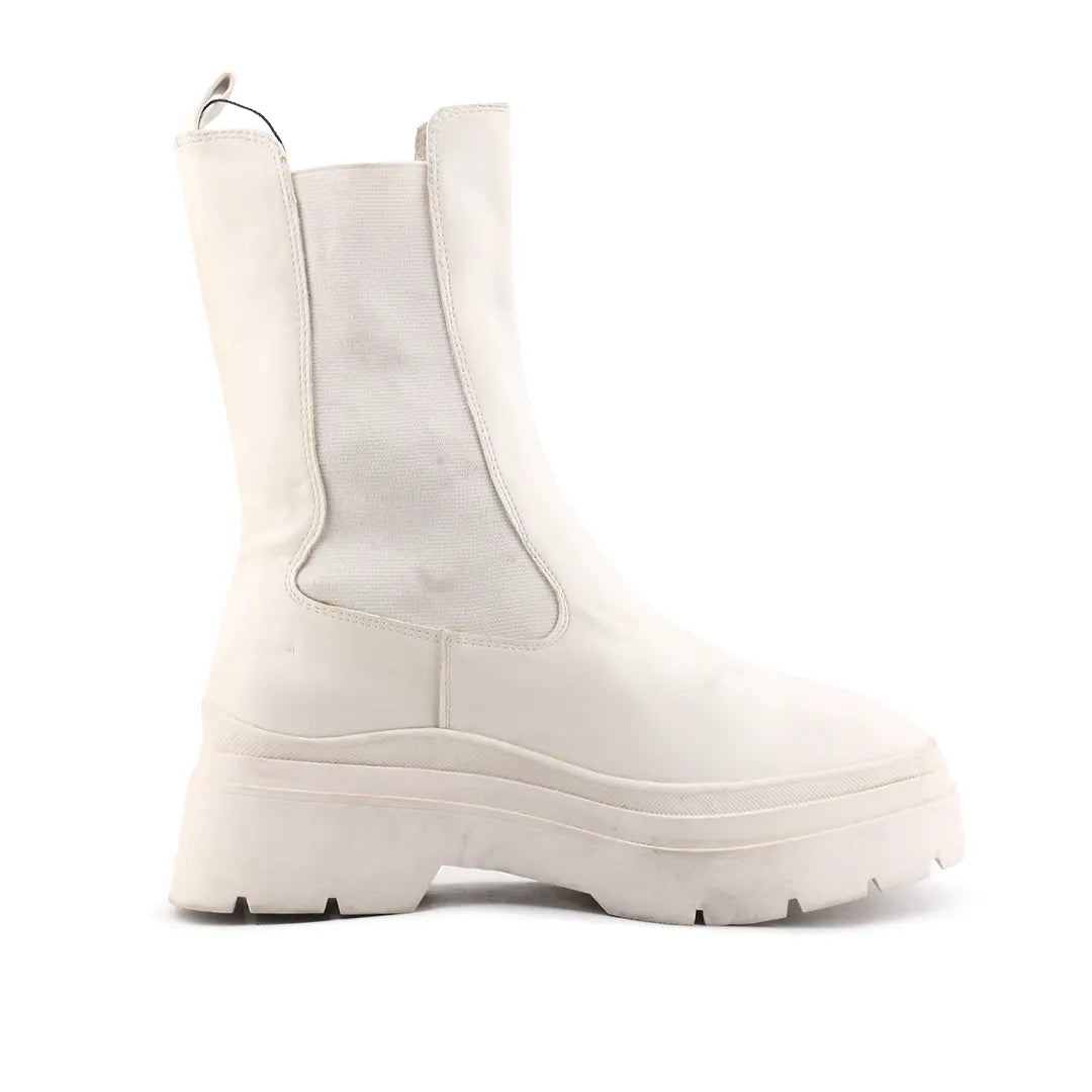 Bershka Stretchable Ankle Boot | 100% Authentic Leather