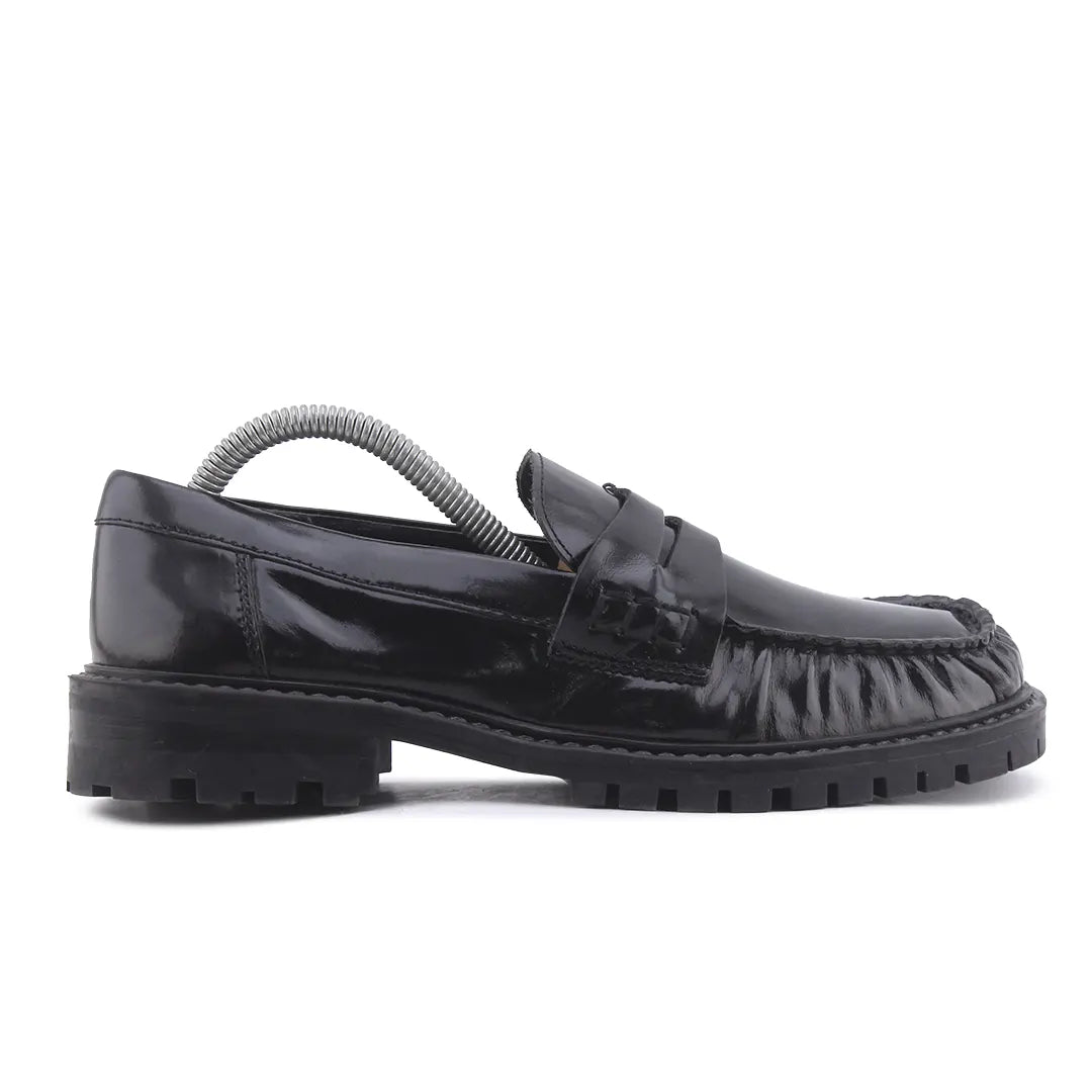 Zara Penny Strap Loafers