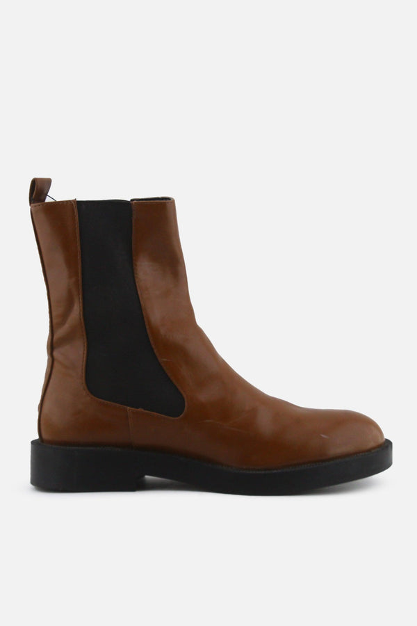 Zara Stretchable Chelsea Ankle Boots | 100% Authentic Leather