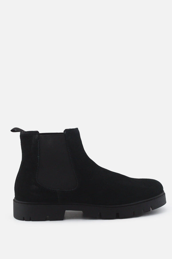 Zara Stretchable Chelsea Ankle Boots | Suede