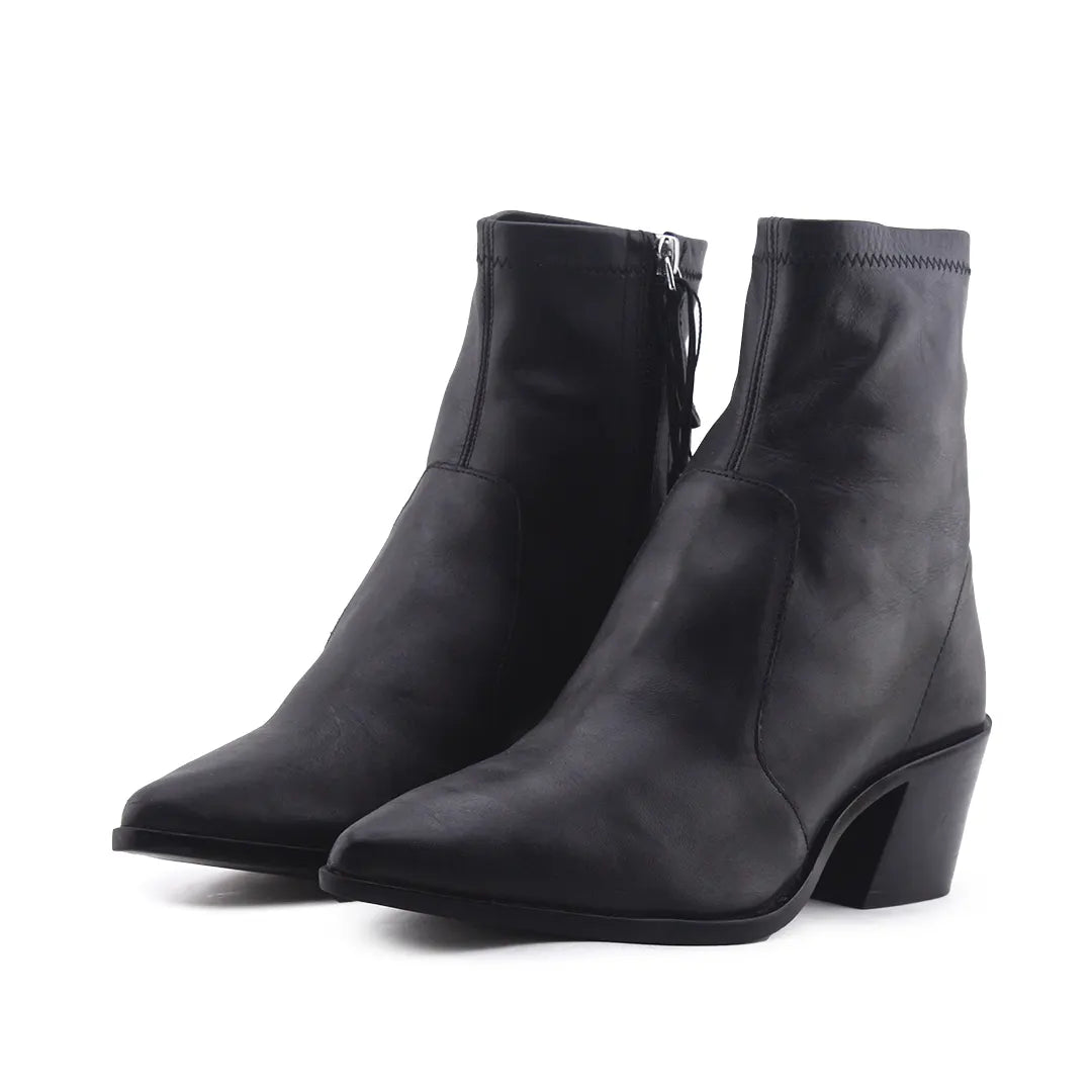 Zara Zipper Ankle Boot | 100% Authentic Leather