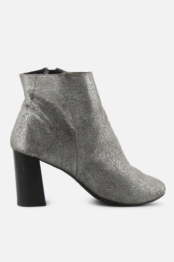 New look Zipper Block Heels Ankle Boots | Textile