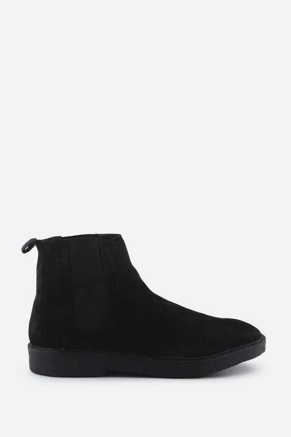 Zara Stretchable Chelsea Ankle Boots | Suede