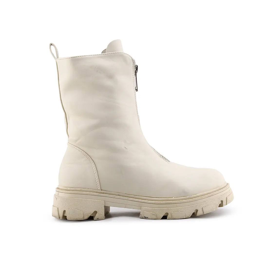 LA Bottine Zipper Ankle Boot | 100% Authentic Leather