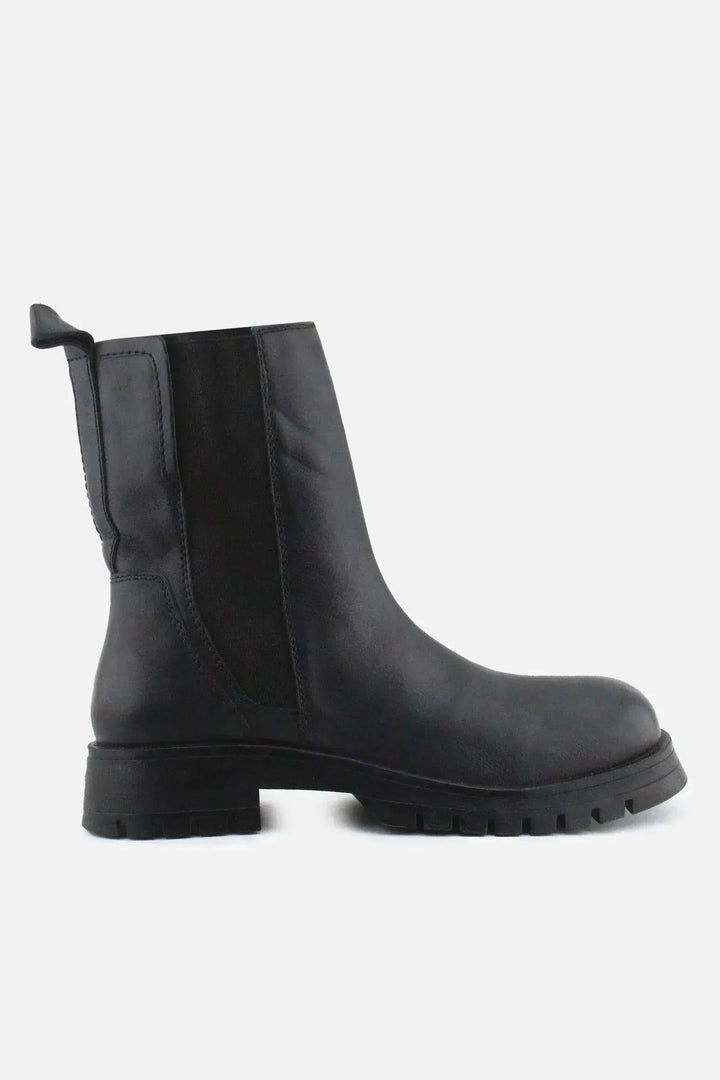 Zara Stretchable Ankle Boots | 100% Authentic Leather - sundaybazar