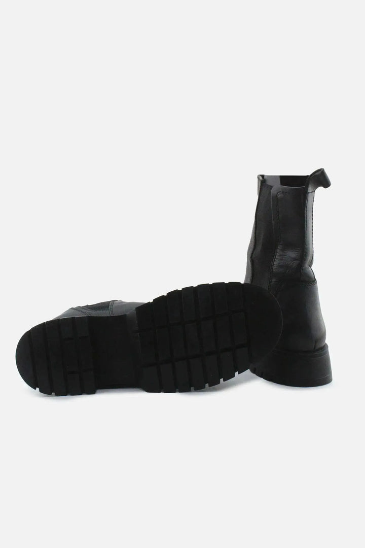 Zara Stretchable Ankle Boots | 100% Authentic Leather - sundaybazar
