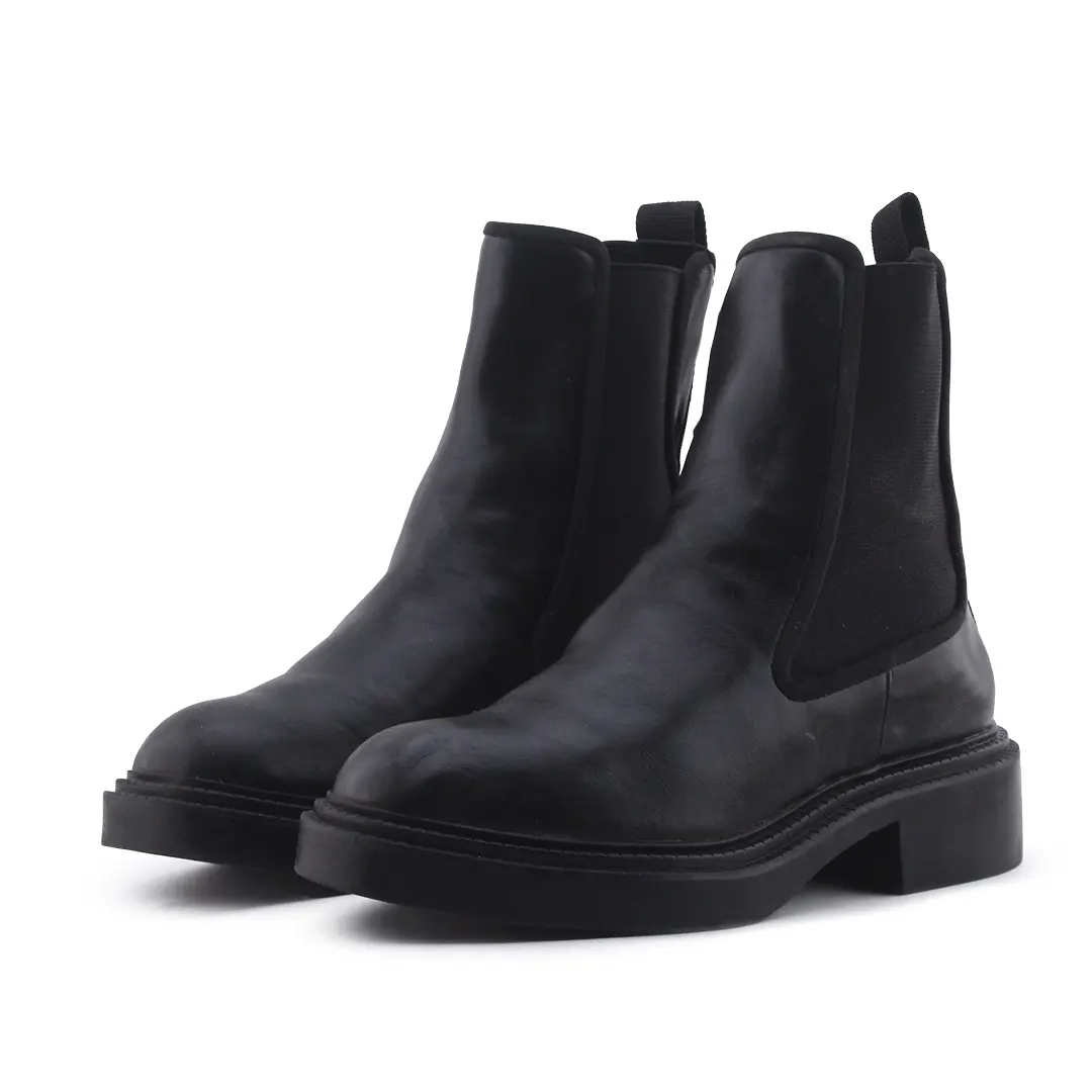 Zara Stretchable Ankle Boot | 100% Authentic Leather