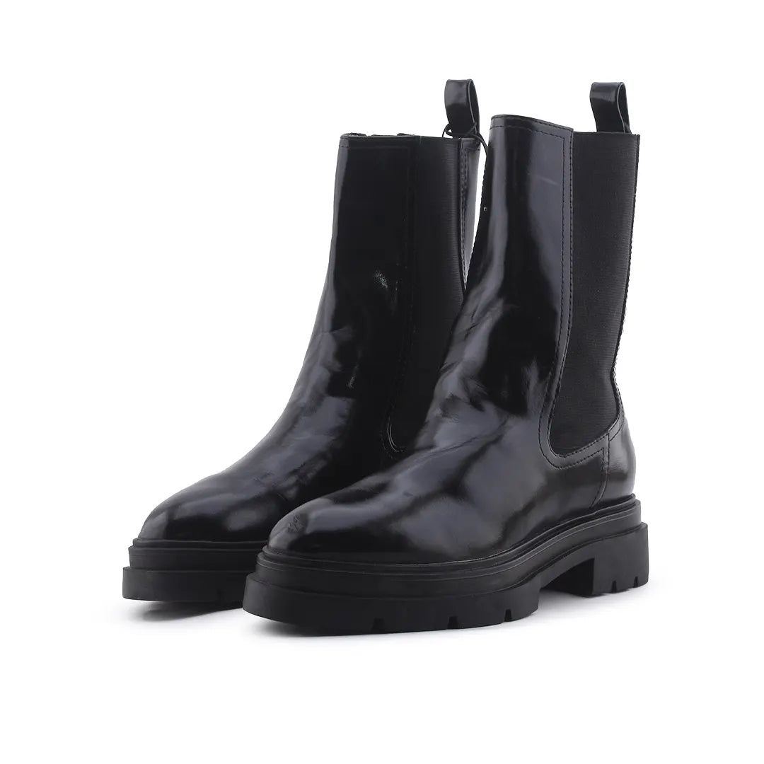 Zara Stretchable Ankle Boot | 100% Authentic Leather